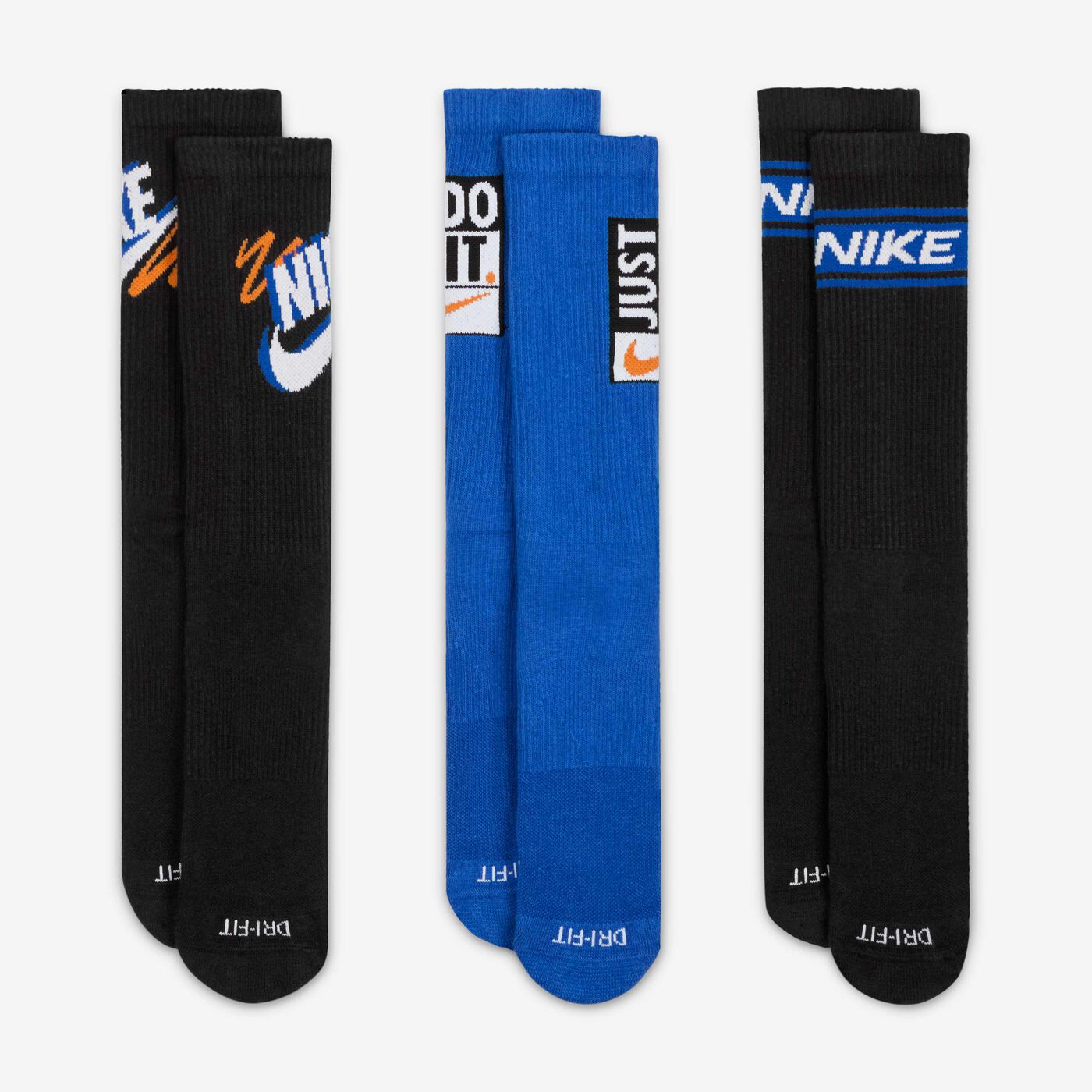 Everyday Plus Dri-FIT Crew Socks (3 Pairs)