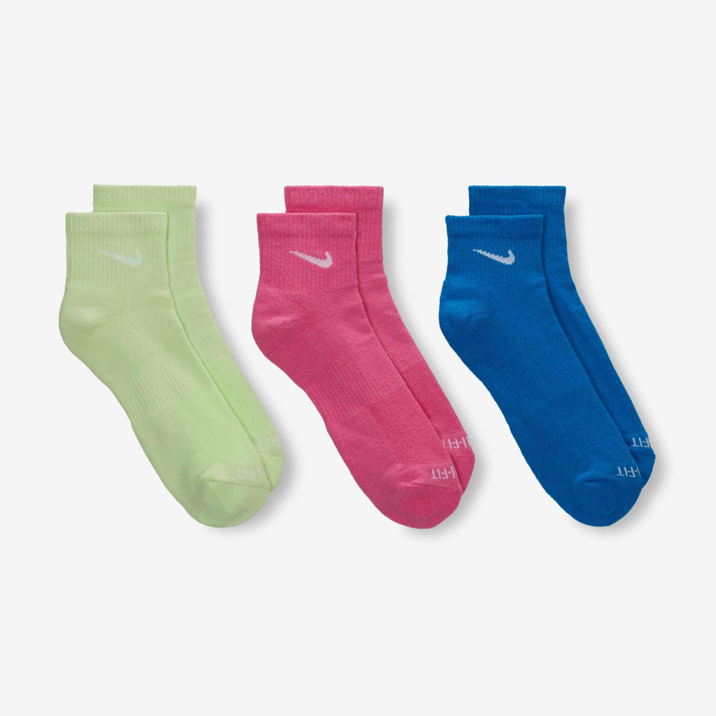Everyday Plus Cushioned Training Ankle Socks (3 Pairs)