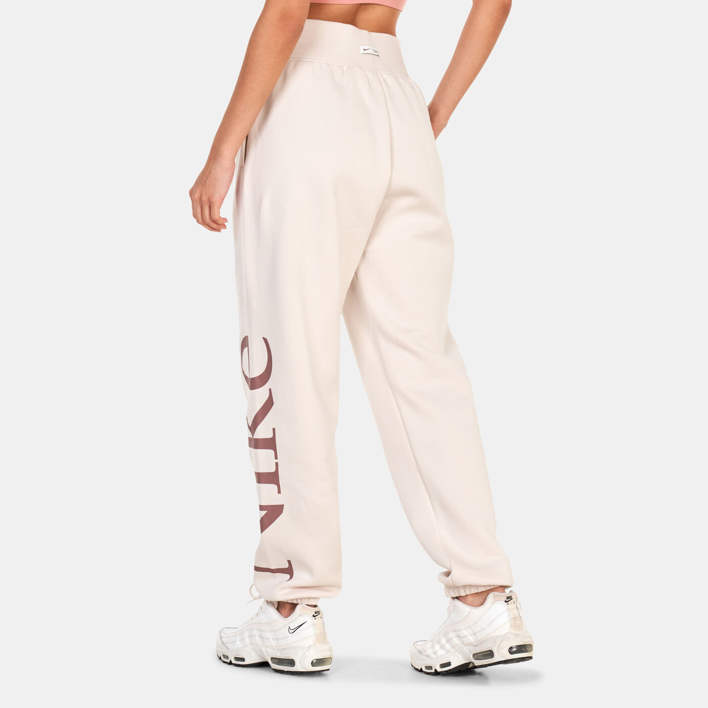Women's Sportswear Phoenix Fleece Oversized Logo Tracksuit Bottoms