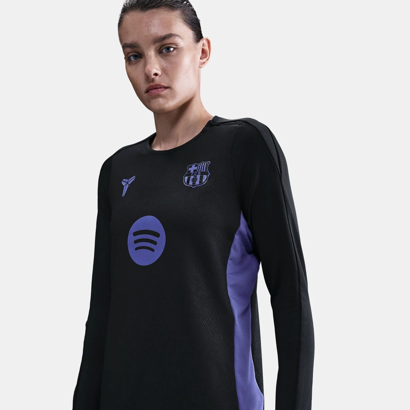 Women's FC Barcelona x Kobe Strike Away Pre-Match Football Top
