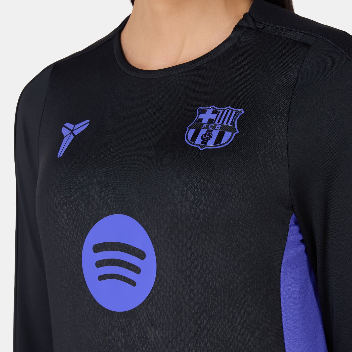 Women's FC Barcelona x Kobe Strike Away Pre-Match Football Top
