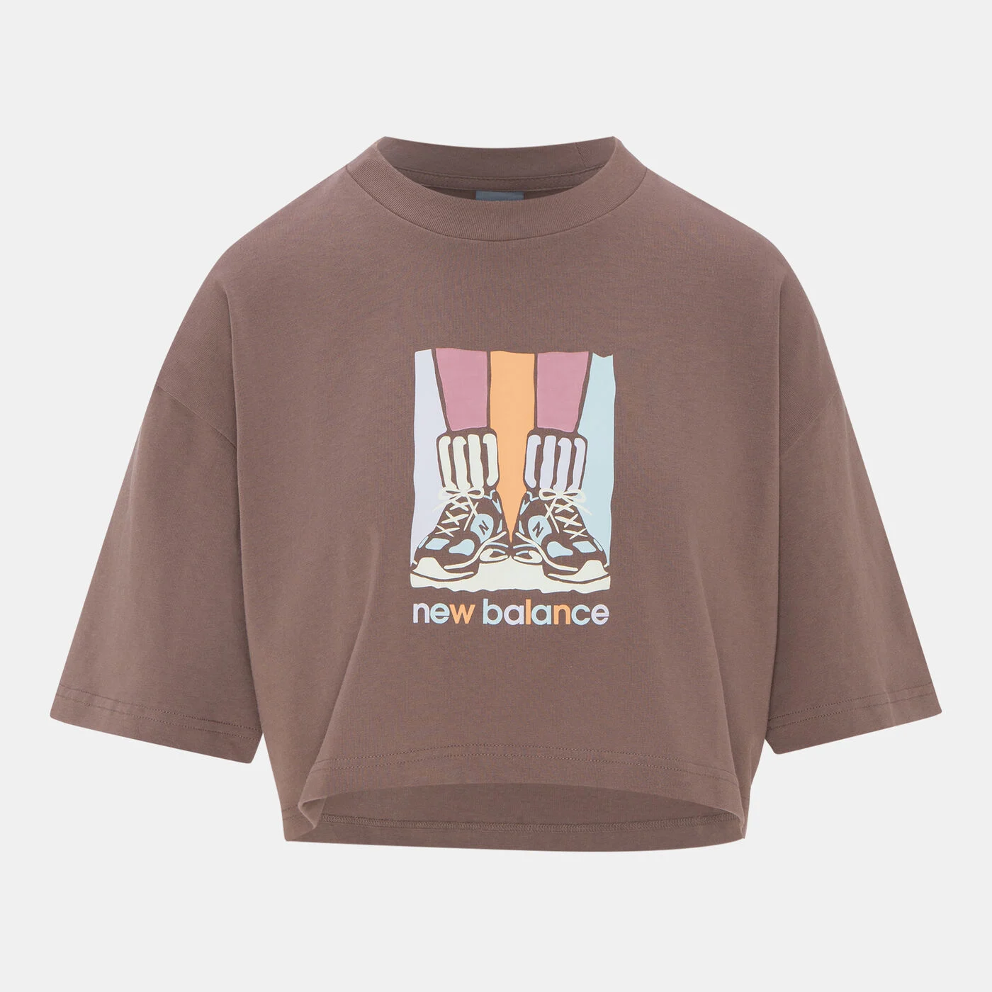 Women's Athletics Gradient Shoes Graphic T-Shirt