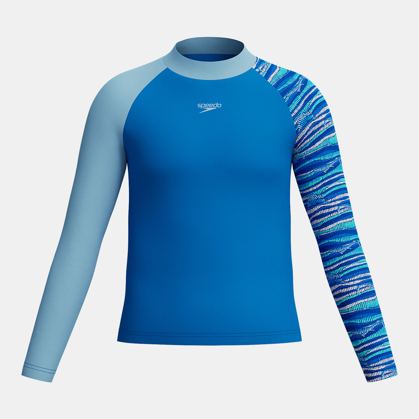 Kids' Printed Long Sleeve Swimming Rashguard