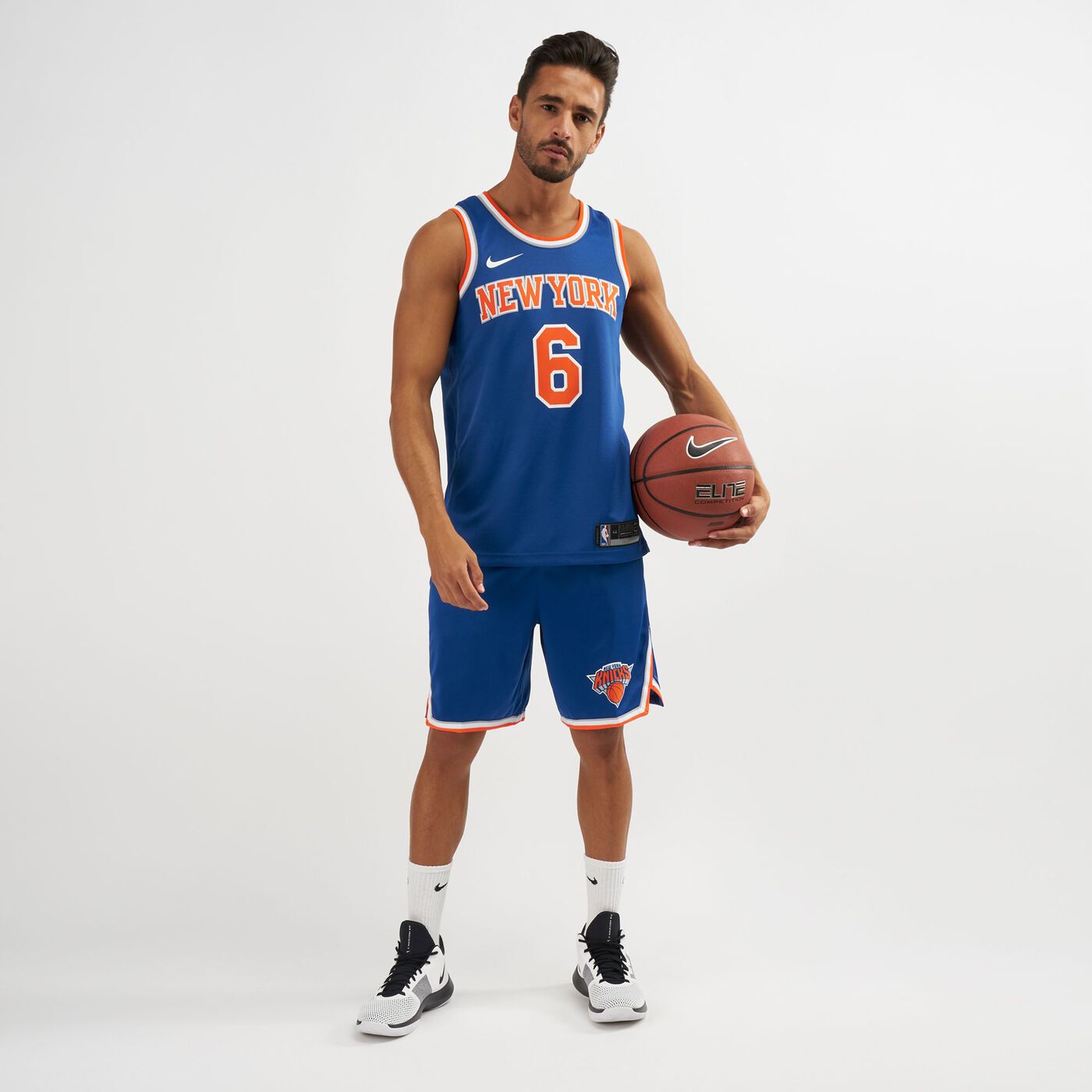 Men's NBA New York Knicks Icon Edition Swingman Shorts - 2018