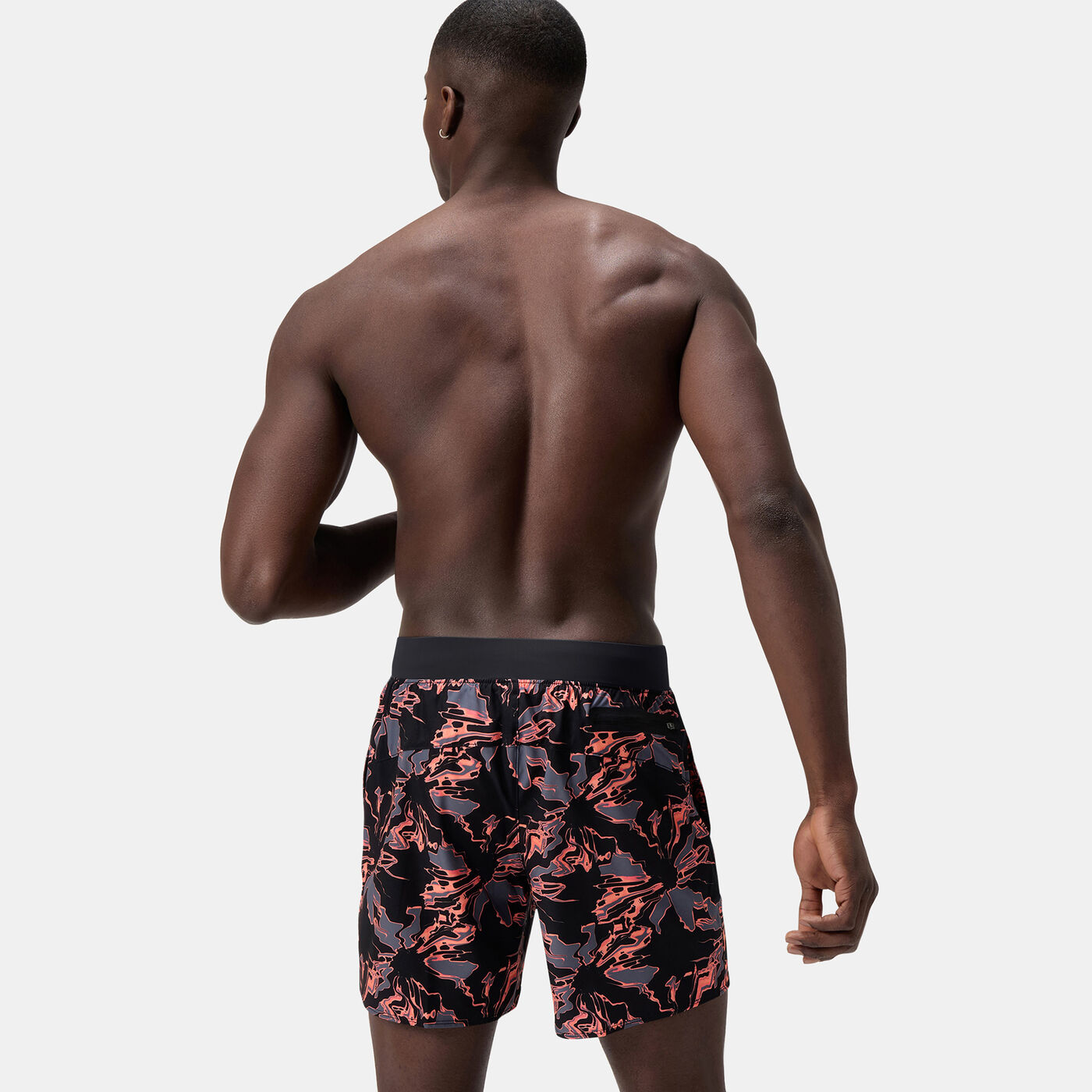 Men's Lookout Print Volley Swimming Shorts