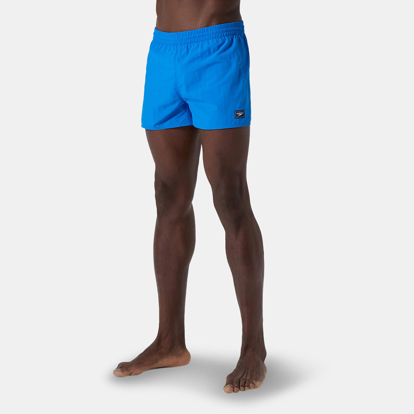 Men's Solid Retro Volley Swimming Shorts