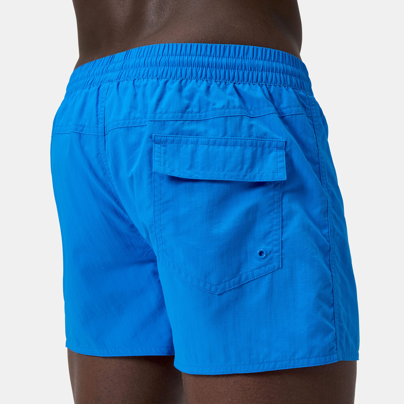 Men's Solid Retro Volley Swimming Shorts