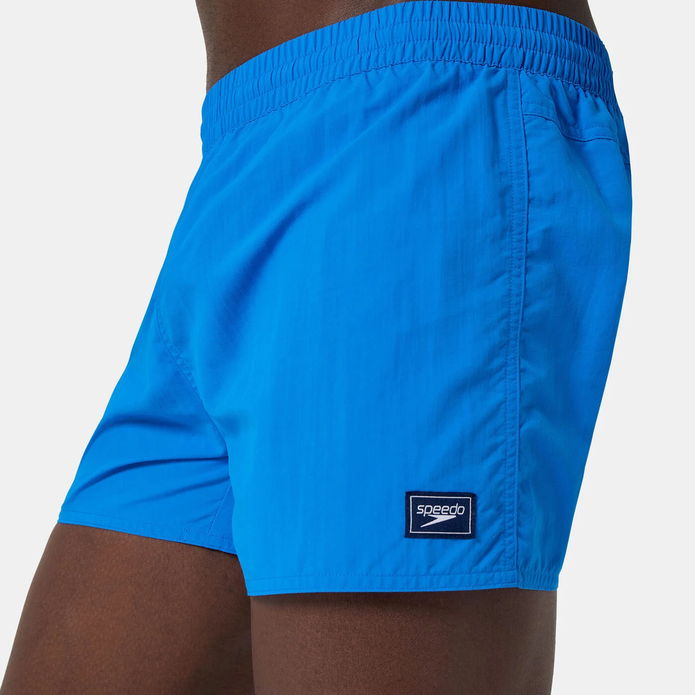Men's Solid Retro Volley Swimming Shorts