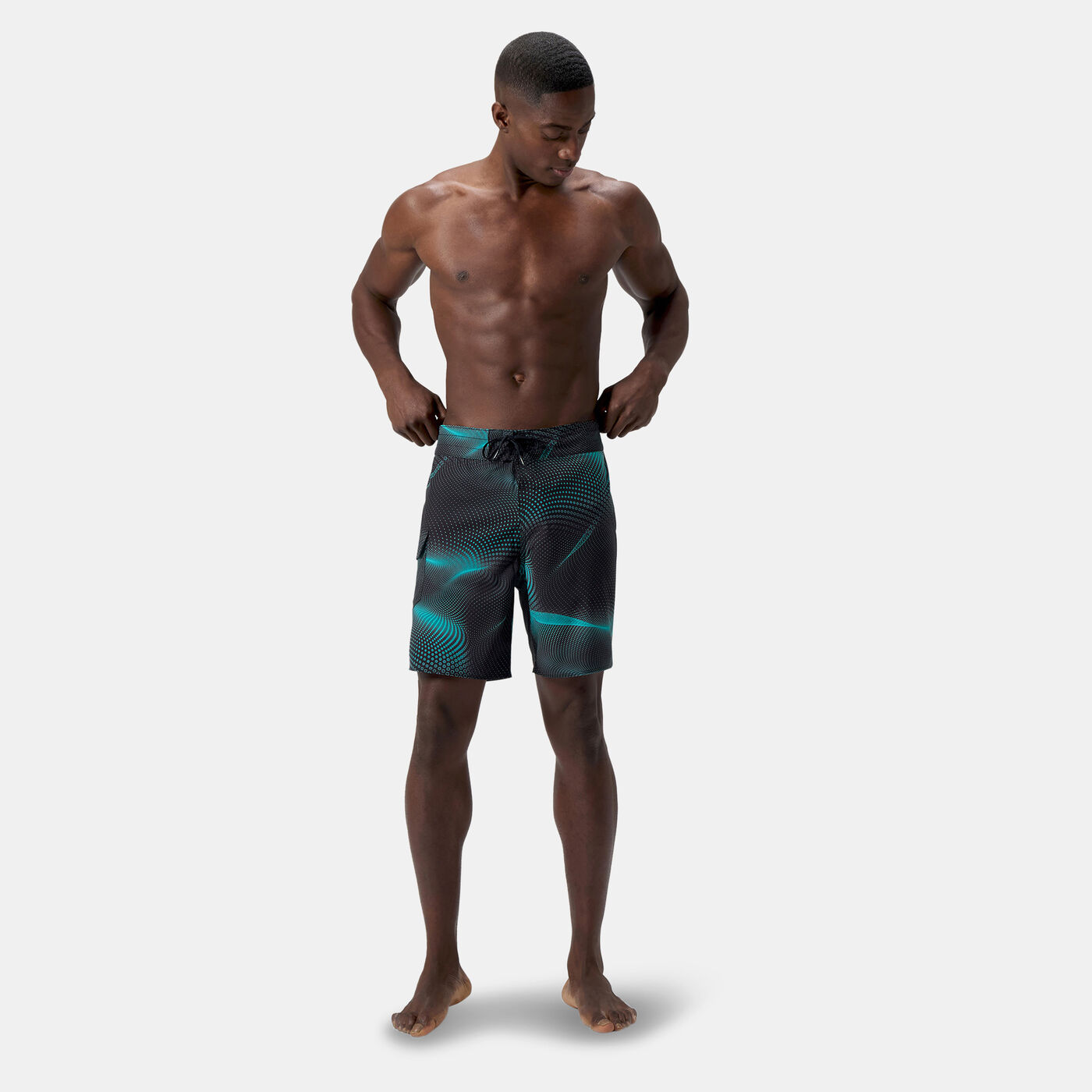 Men's Lookout Print Board Swimming Shorts
