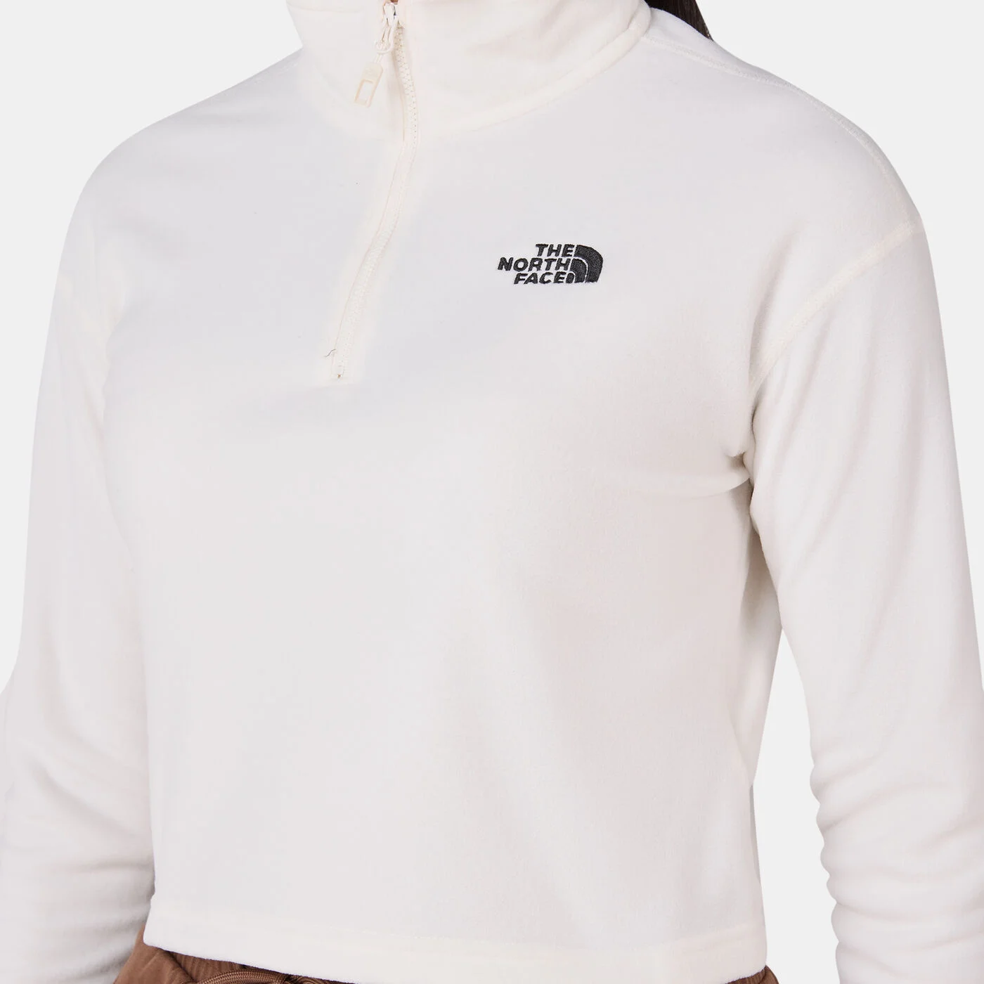 Women’s 100 Glacier 1/4-Zip Crop Top