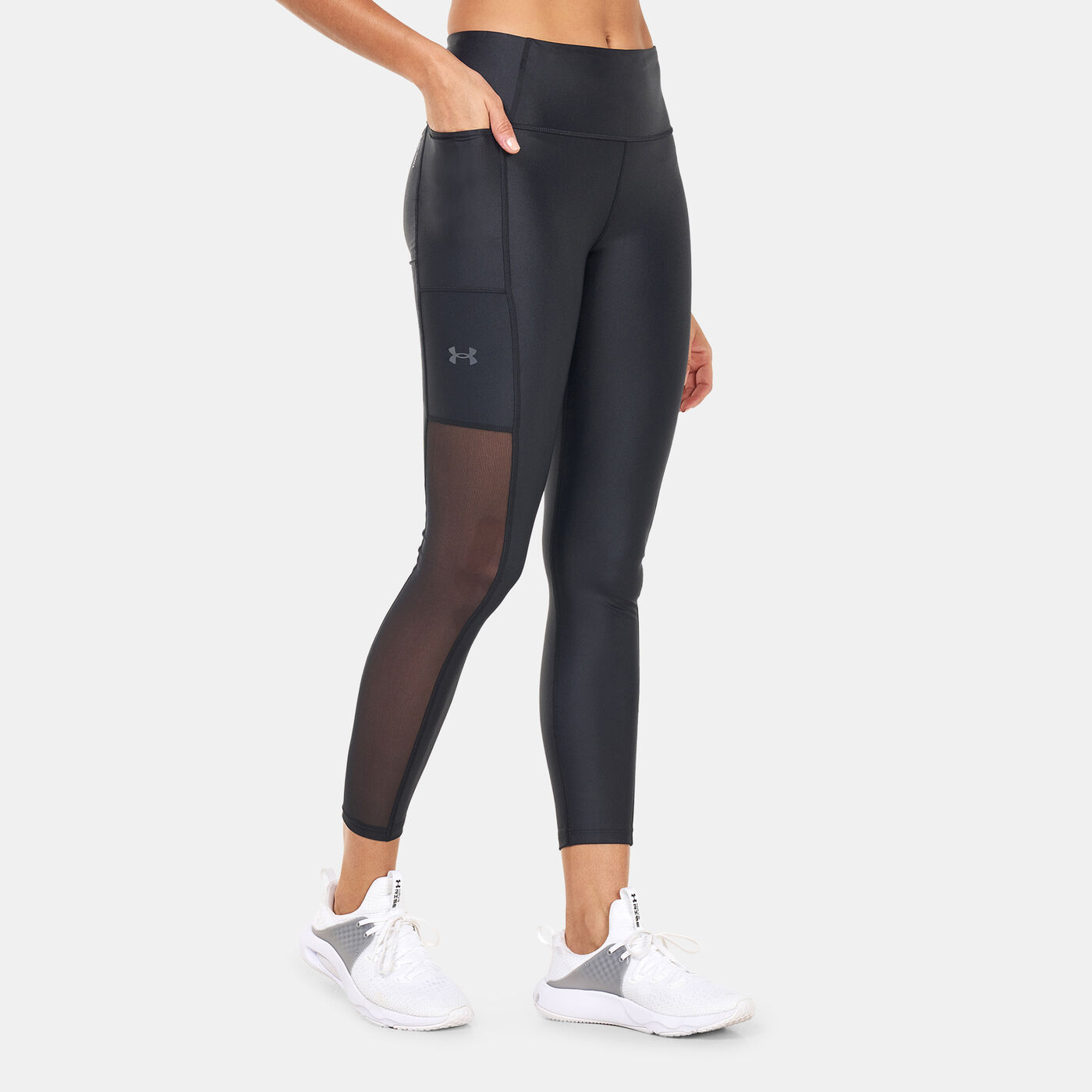 Women's UA Iso-Chill Run Ankle Tights