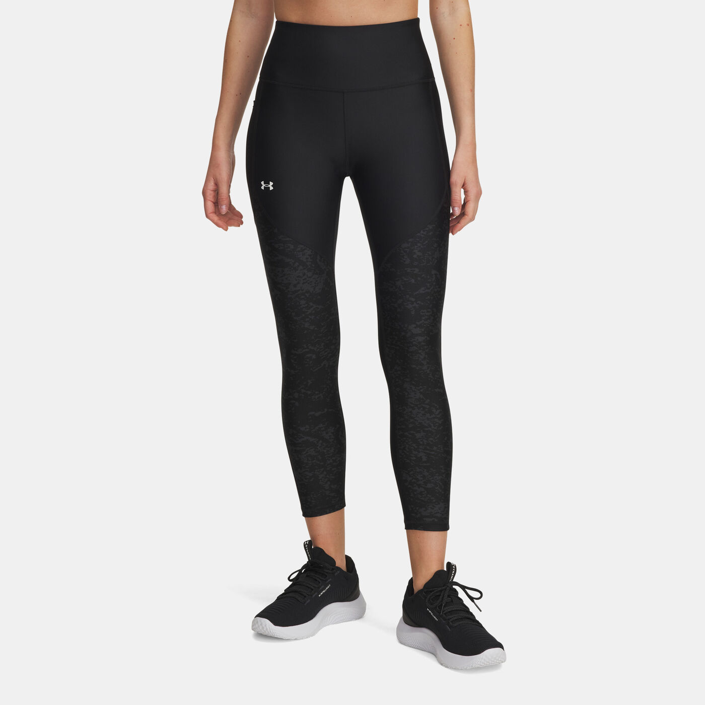 Women's UA Tech Printed Panel Ankle Leggings
