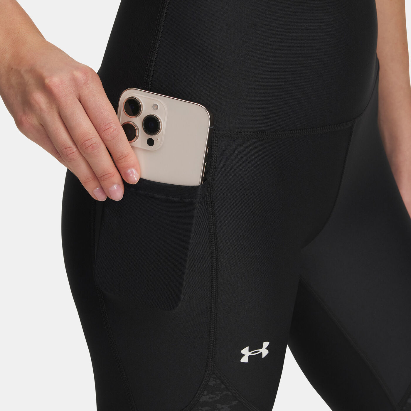 Women's UA Tech Printed Panel Ankle Leggings