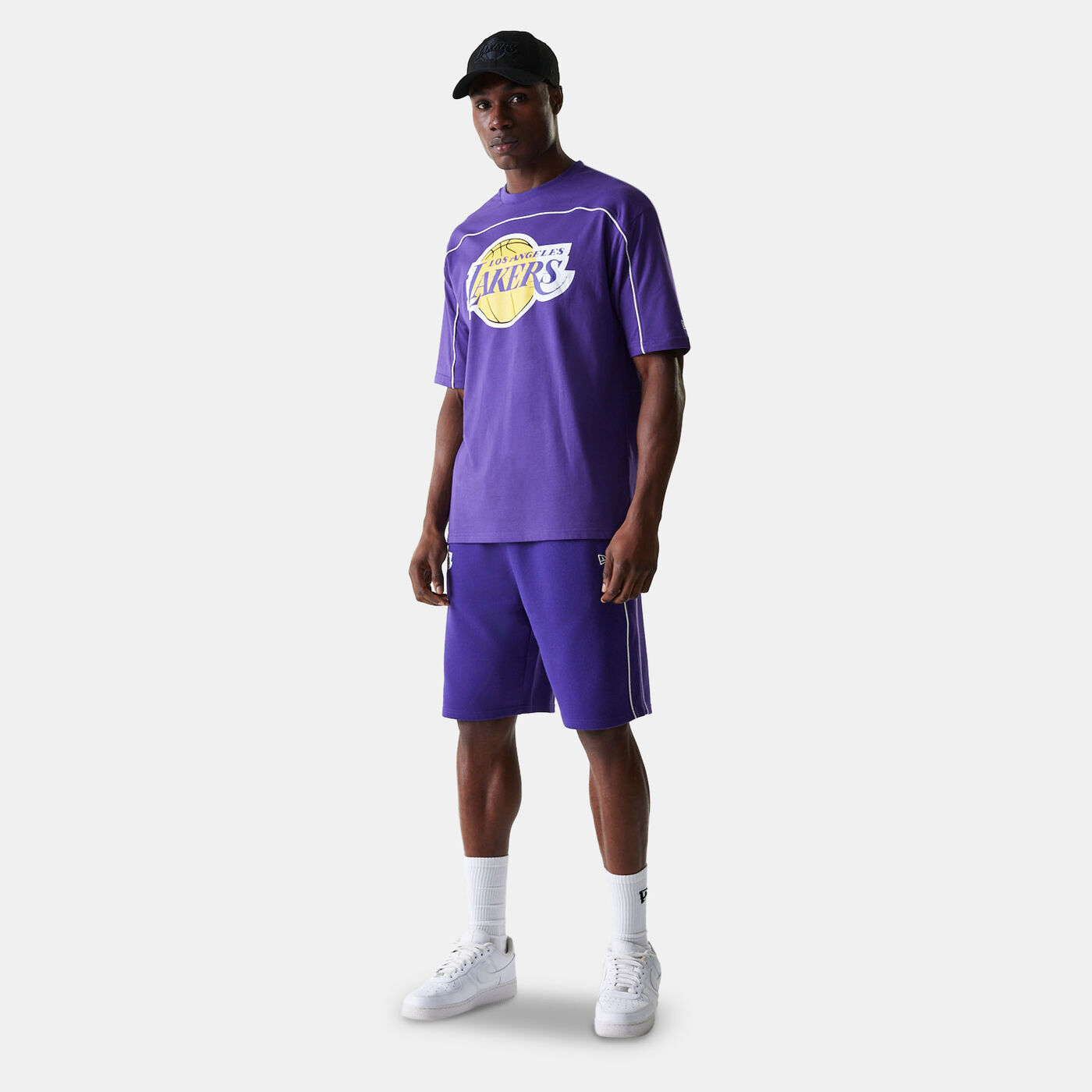 Men's NBA Los Angeles Lakers Piping Graphic Shorts