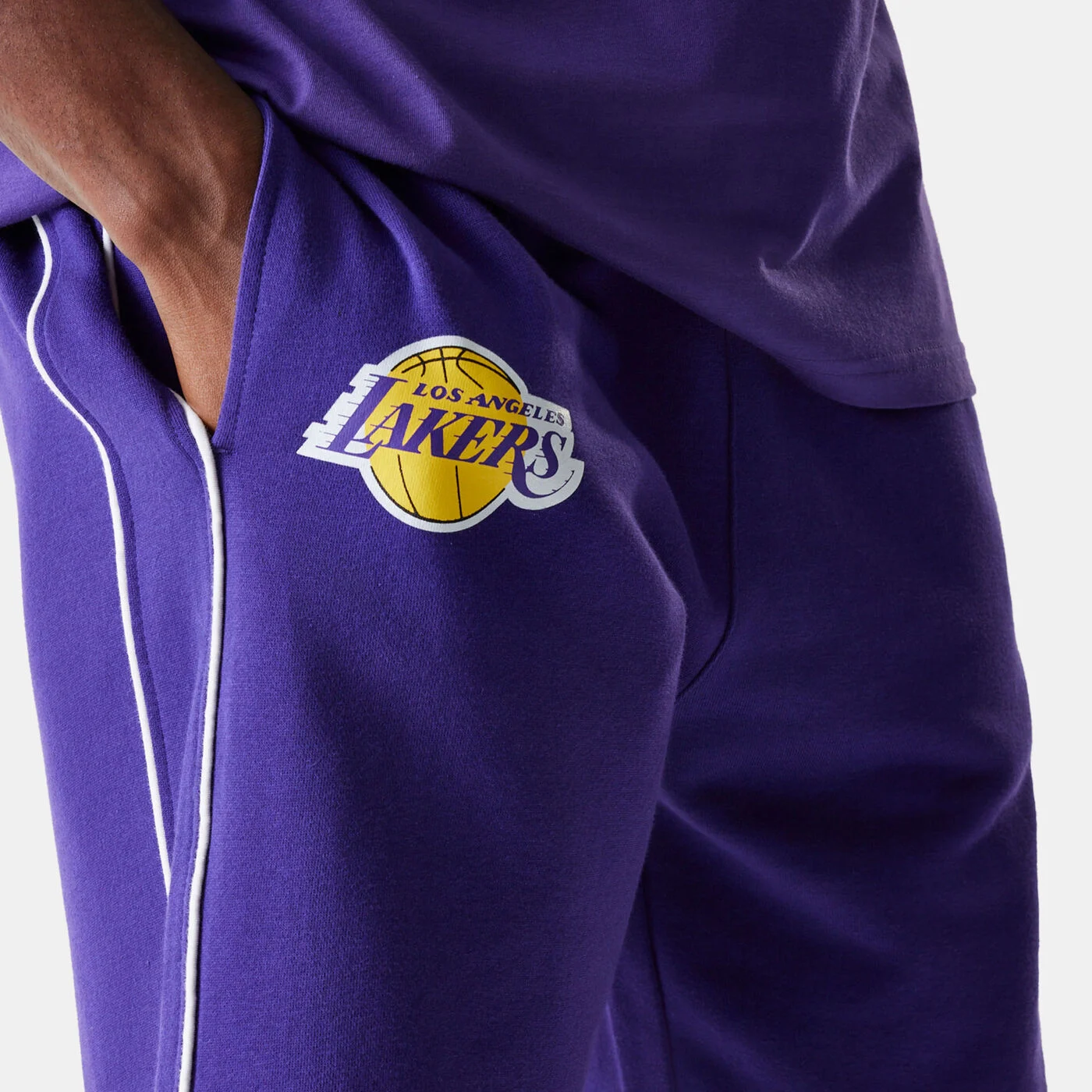 Men's NBA Los Angeles Lakers Piping Graphic Shorts