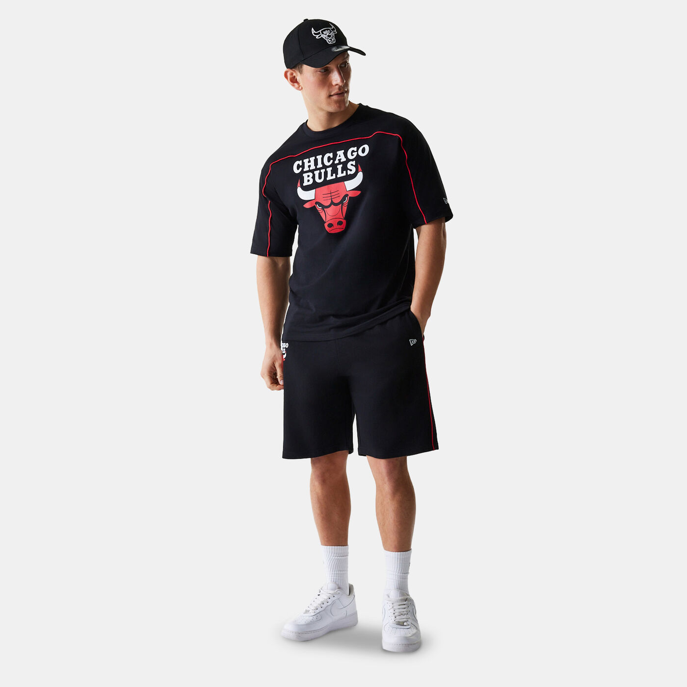 Men's NBA Chicago Bulls Piping Graphic Shorts