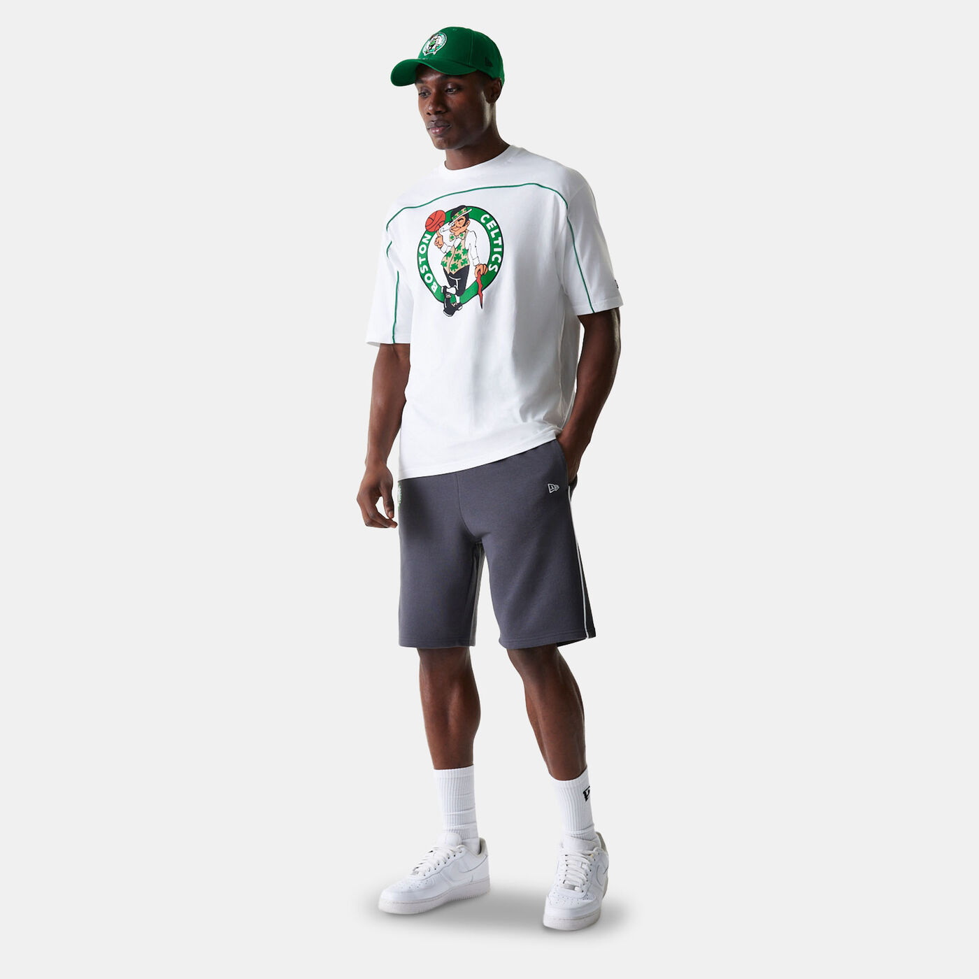 Men's NBA Boston Celtics Piping Graphic Shorts
