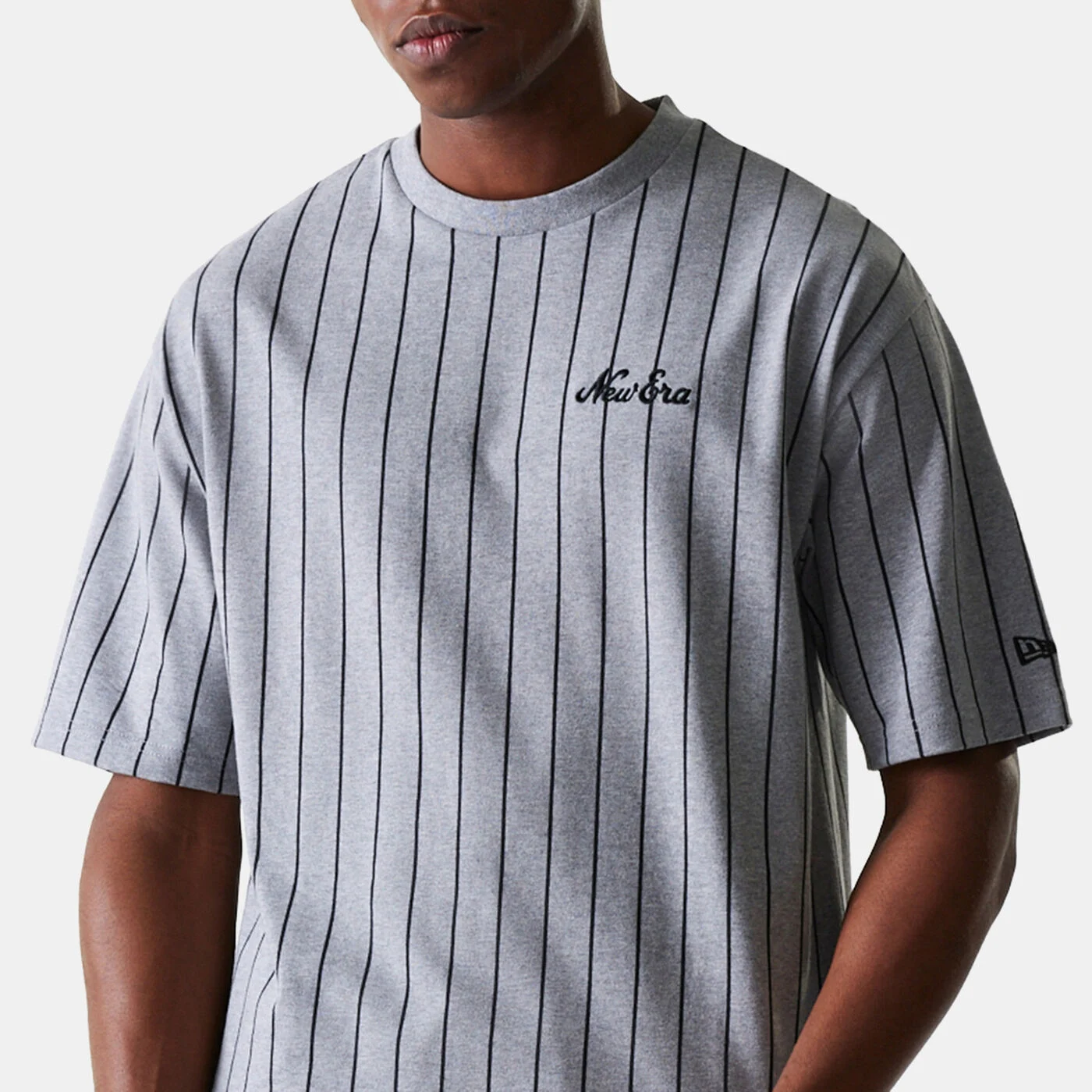 Men's Pinstripe Graphic T-Shirt