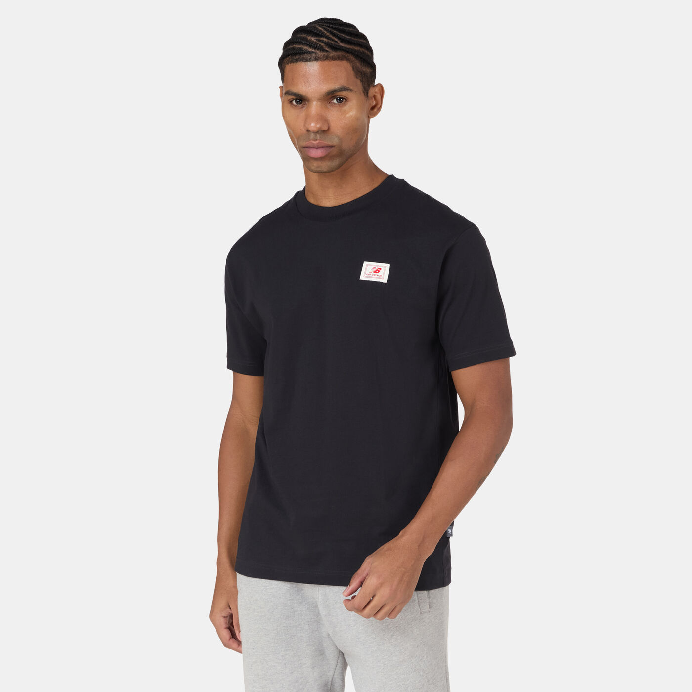 Men's Woven Label T-Shirt