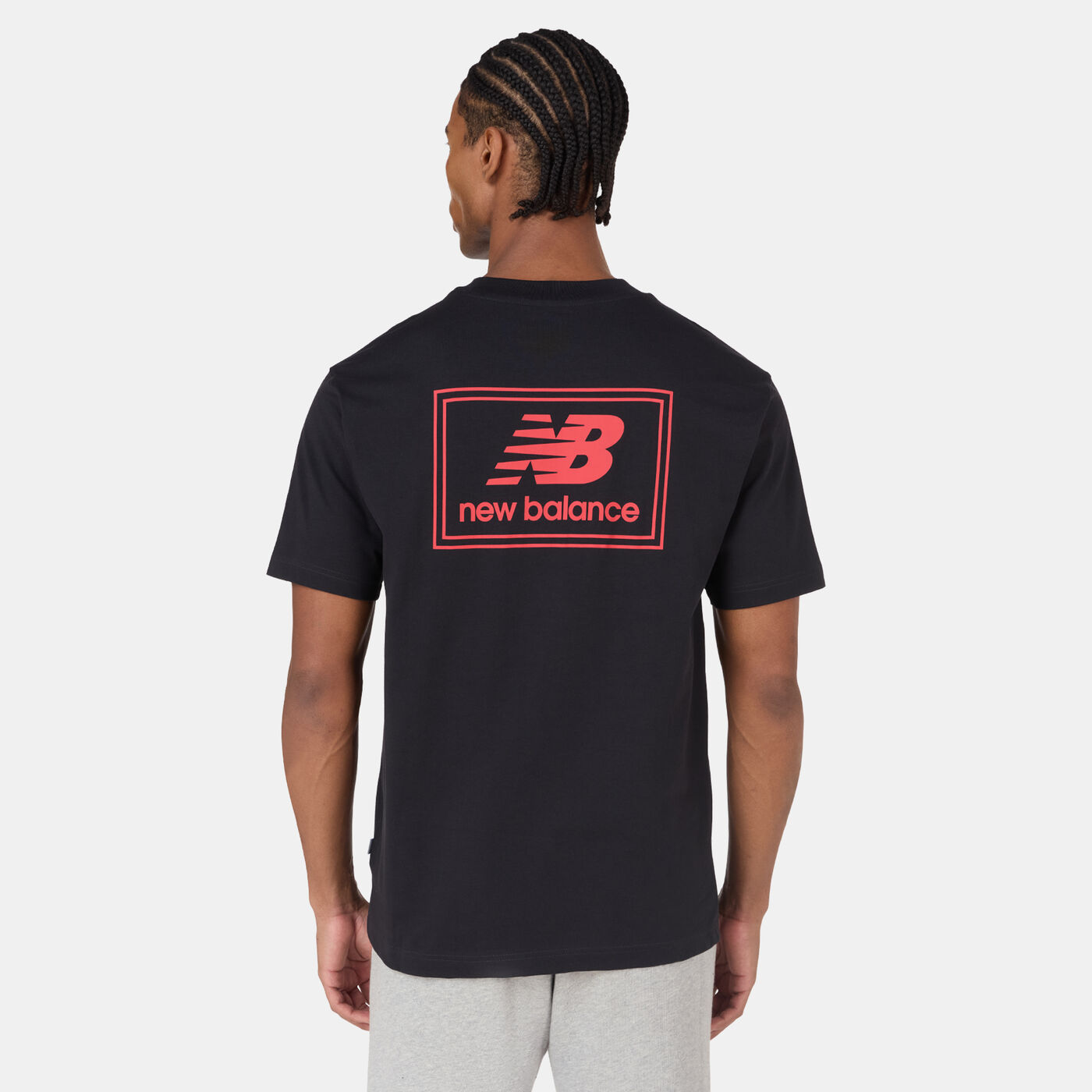 Men's Woven Label T-Shirt