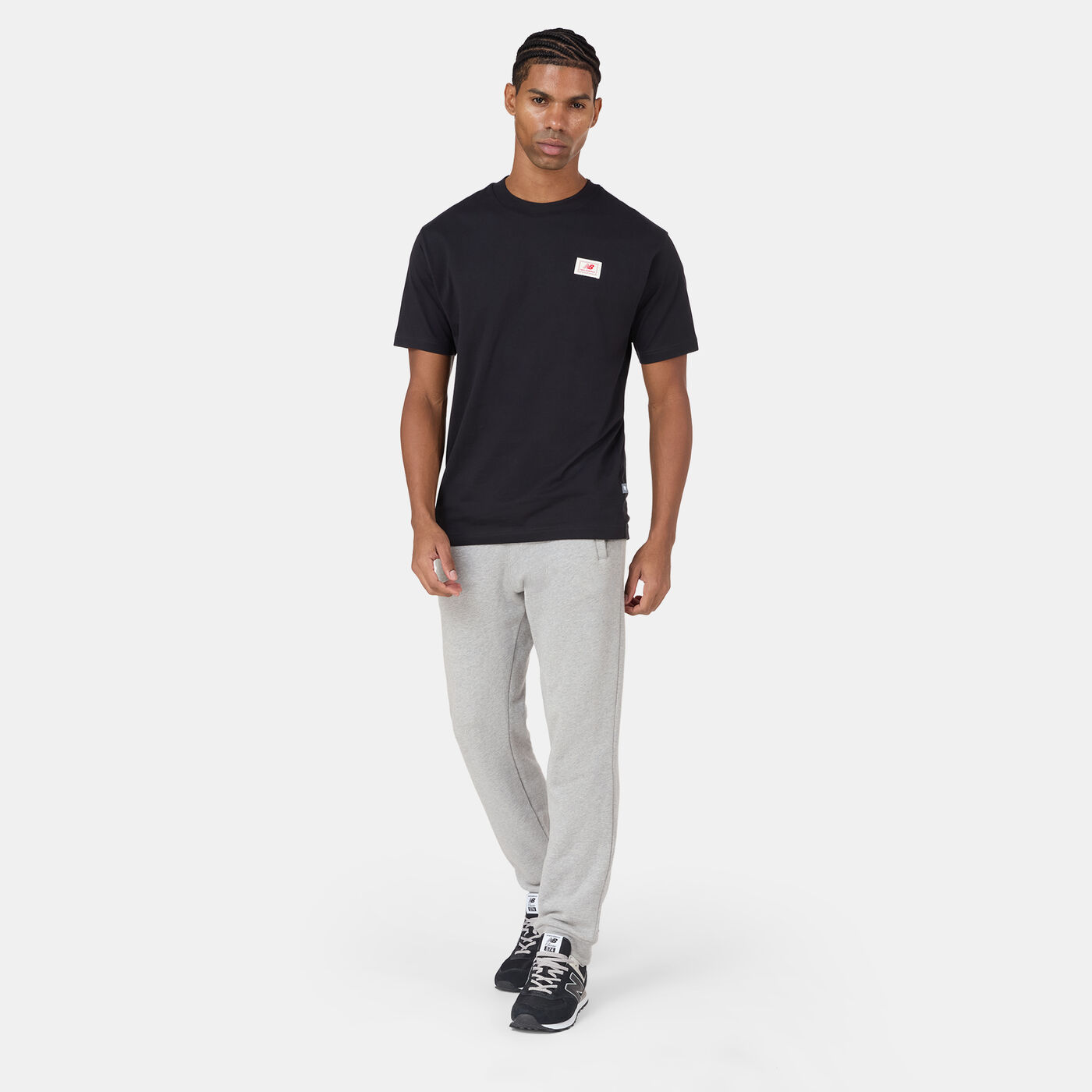 Men's Woven Label T-Shirt