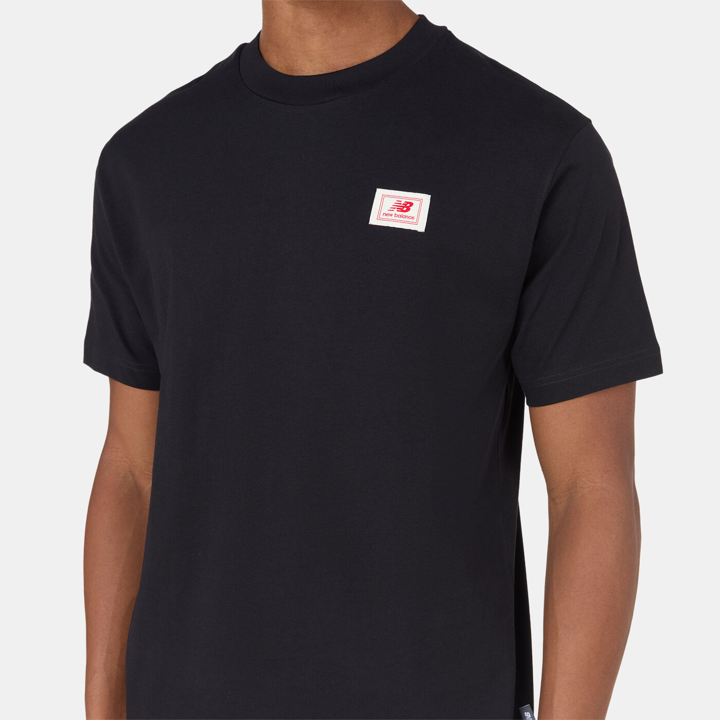 Men's Woven Label T-Shirt