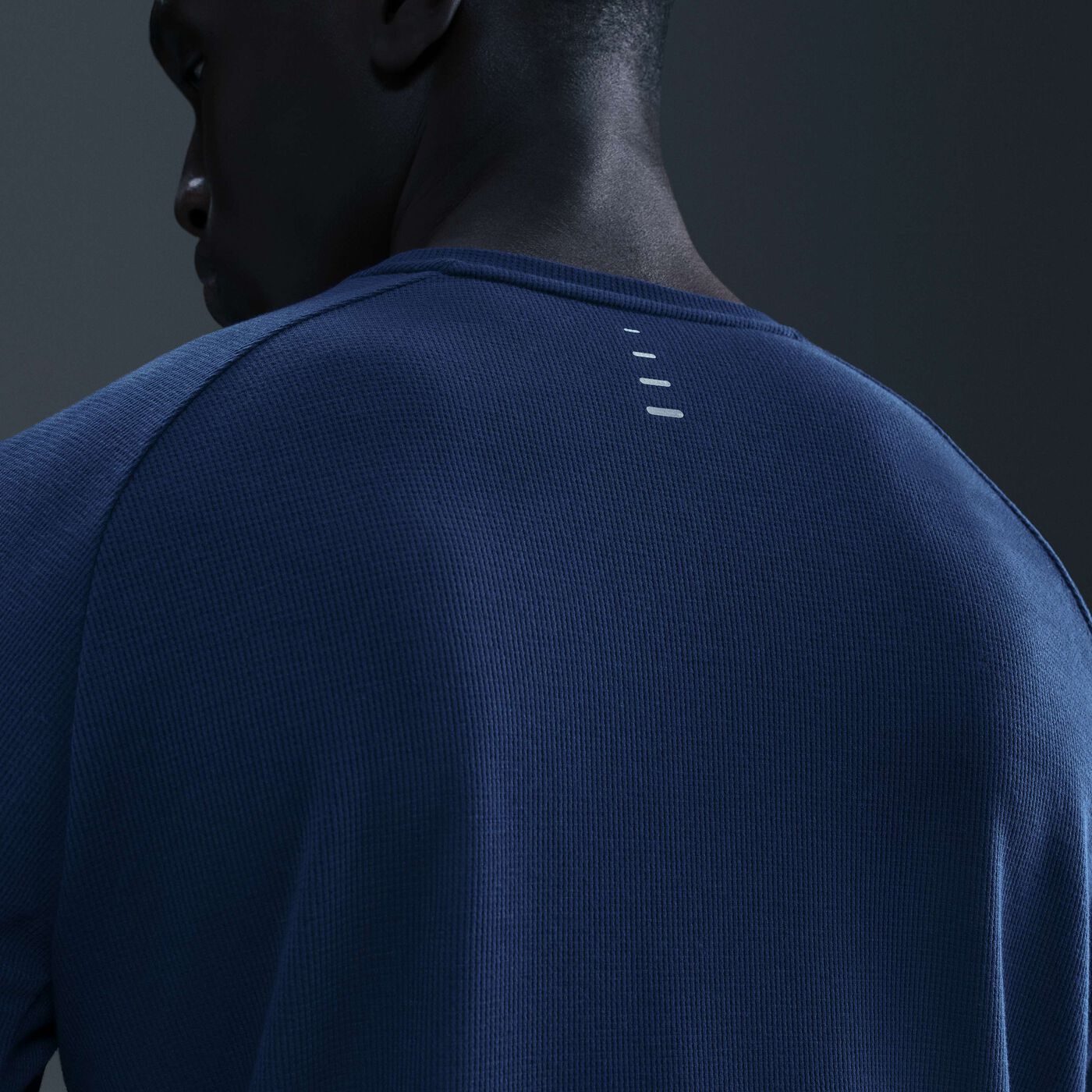 Men's Stride Waffle Crew Running Top