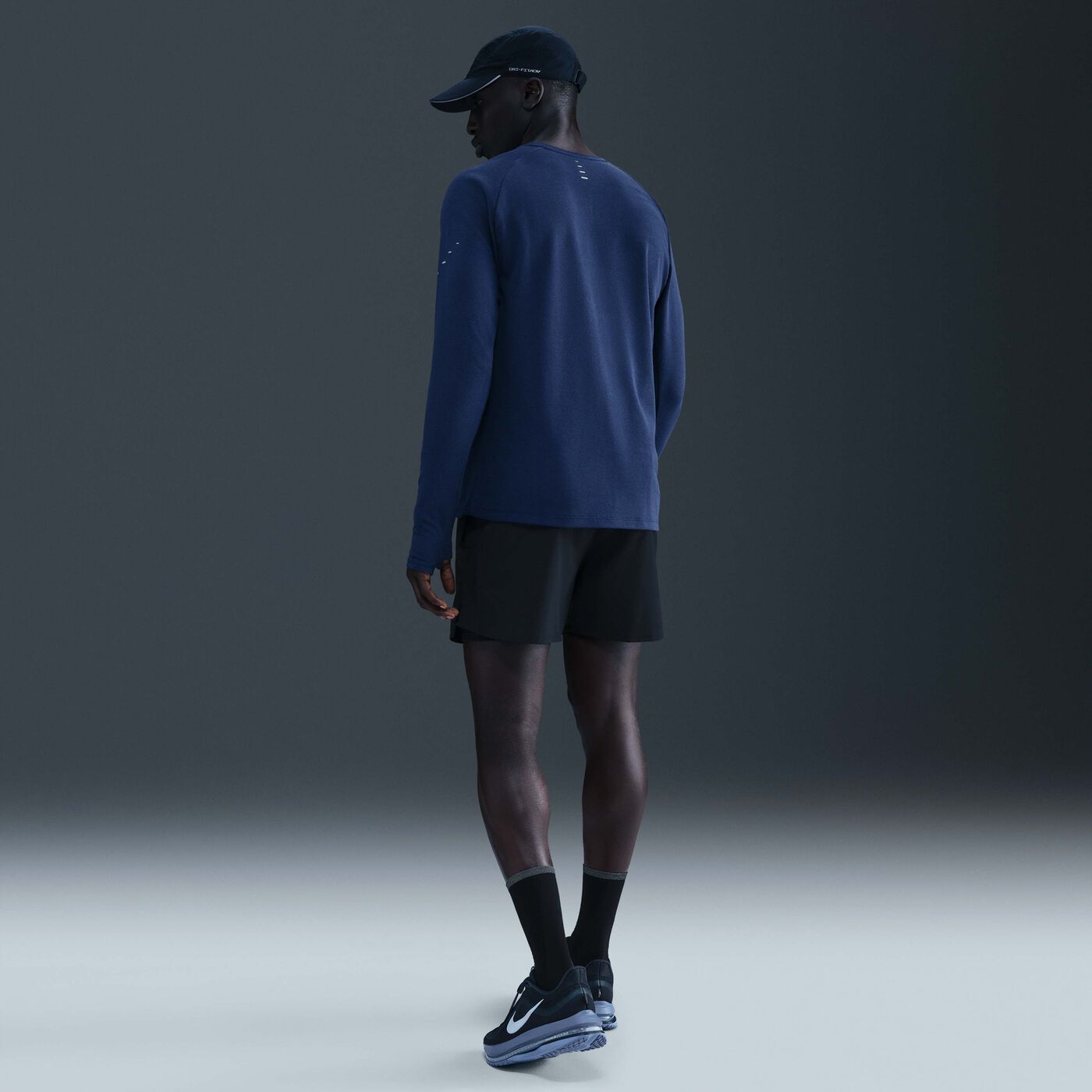 Men's Stride Waffle Crew Running Top