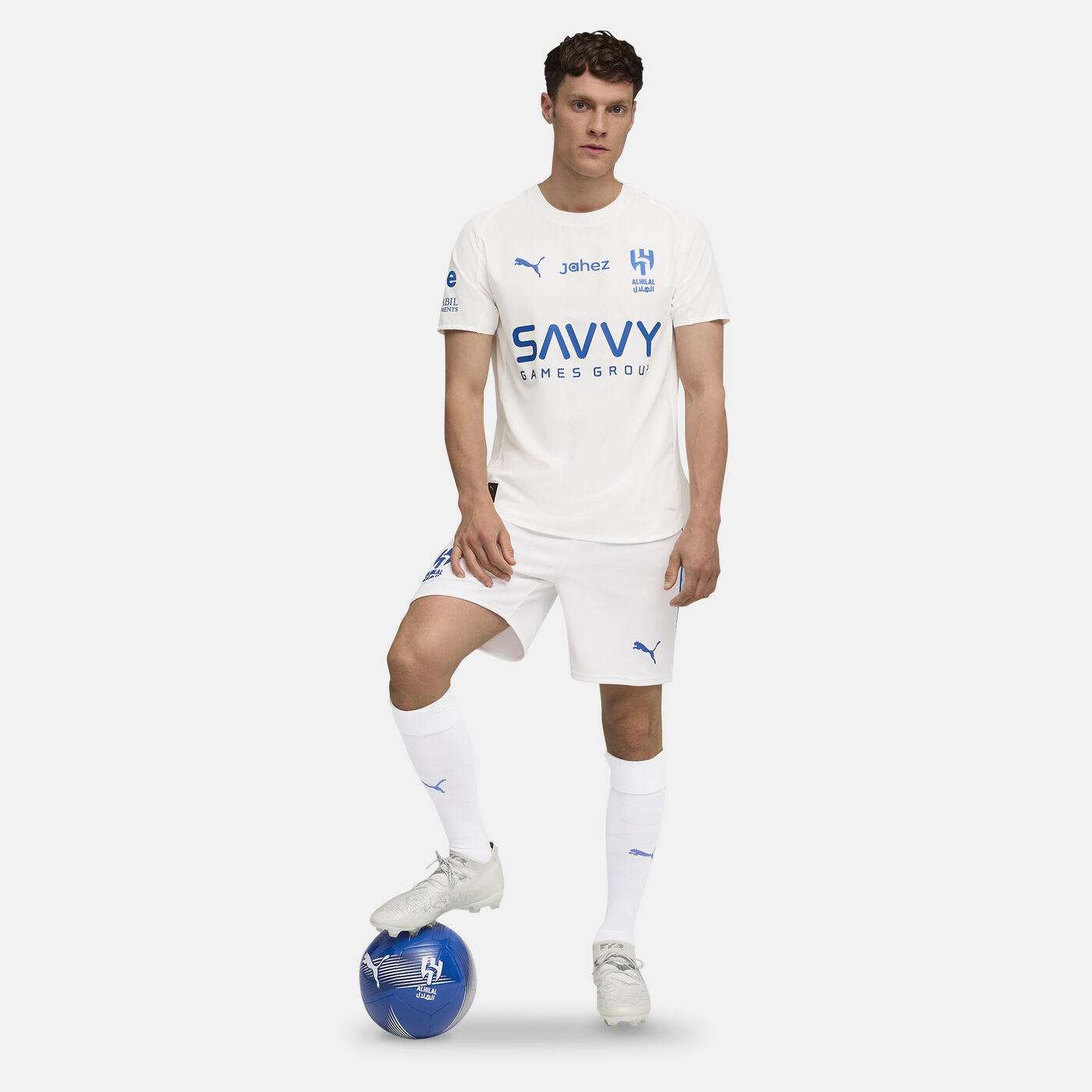 Men's Al Hilal 25/26 Away Authentic Football Jersey