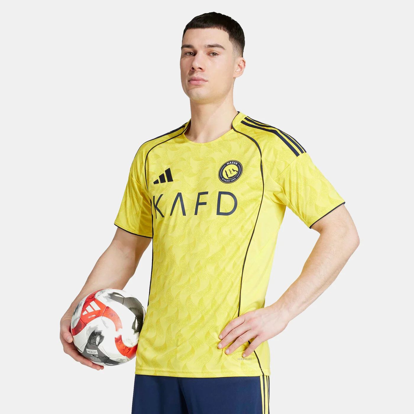 Men's Al Nassr 25/26 Home Replica Football Jersey