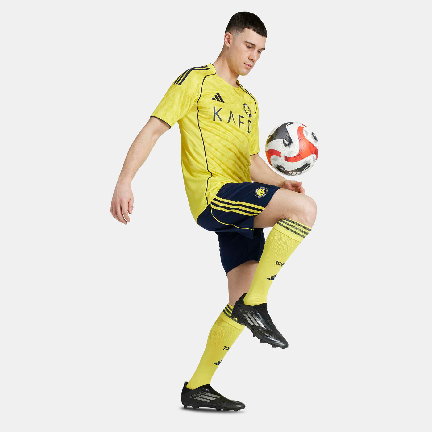 Men's Al Nassr 25/26 Home Replica Football Jersey