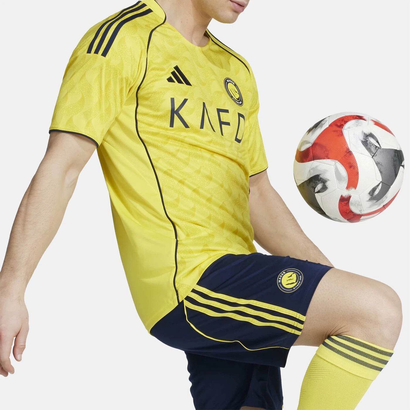 Men's Al Nassr 25/26 Home Replica Football Jersey