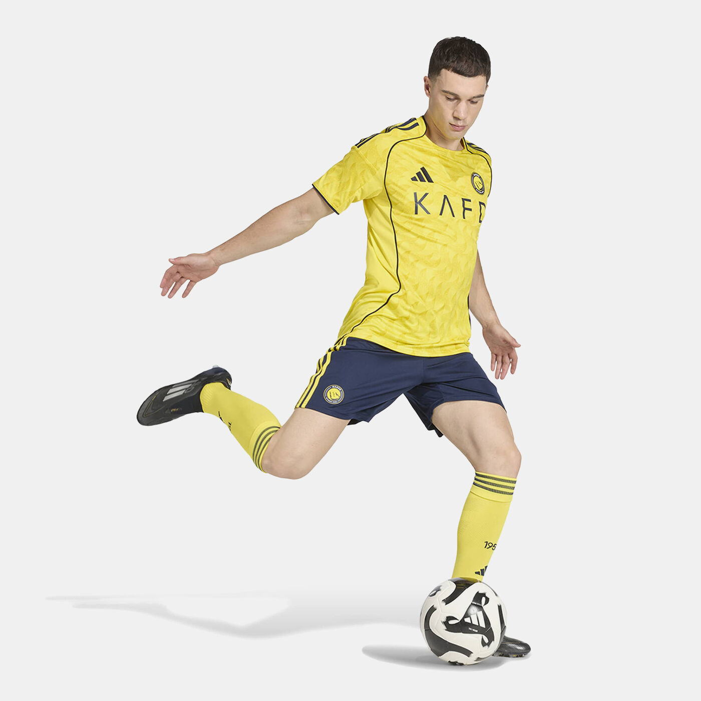 Men's Al Nassr 25/26 Home Replica Football Jersey