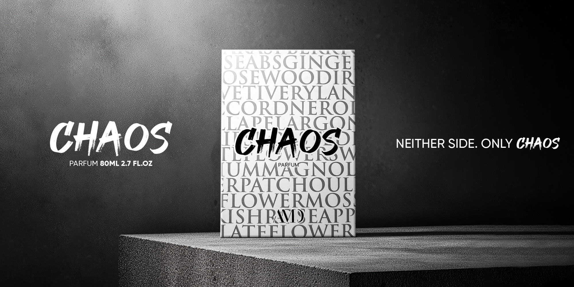 Chaos By AMD Perfumes Men and Women Fragrance EDP 80ml