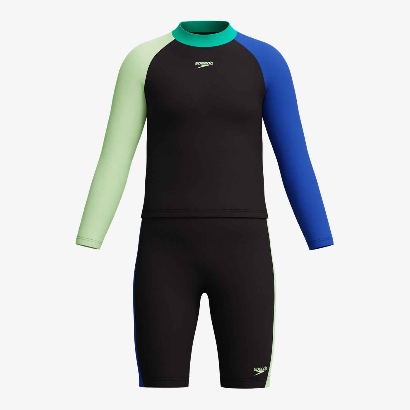 Kids' Colourblock 2-Piece Swimsuit