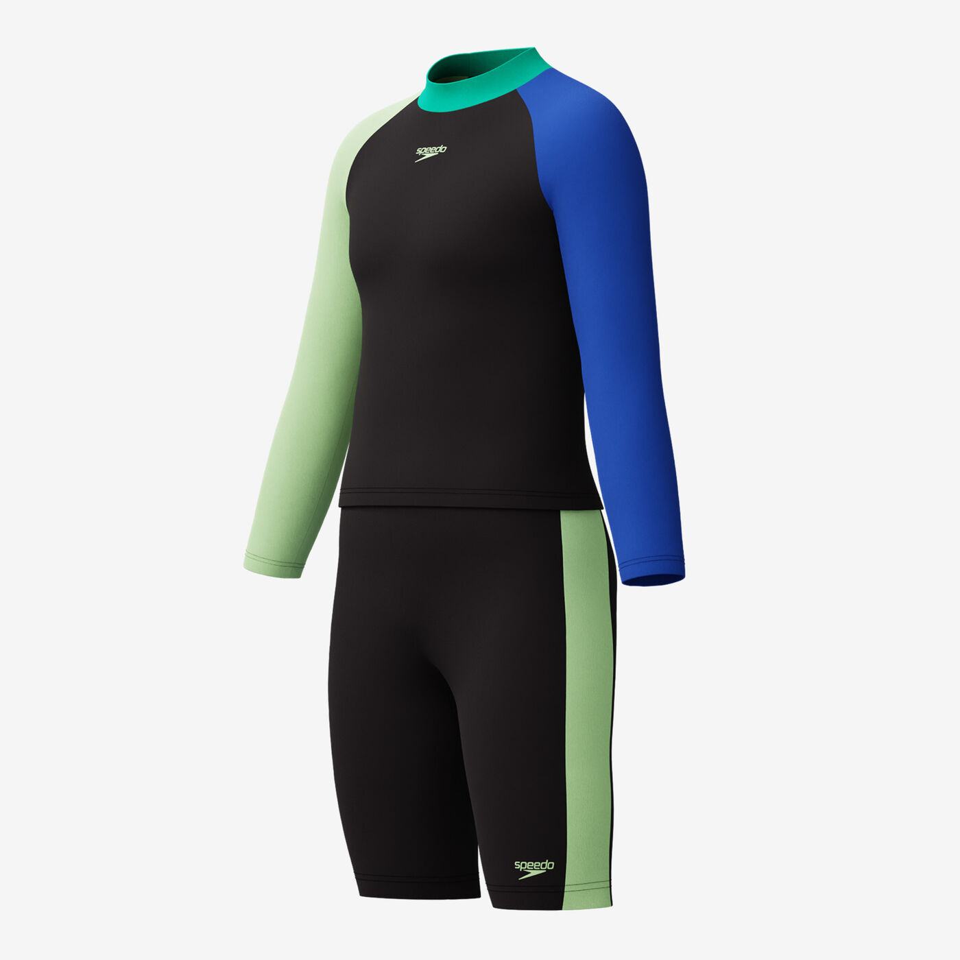 Kids' Colourblock 2-Piece Swimsuit