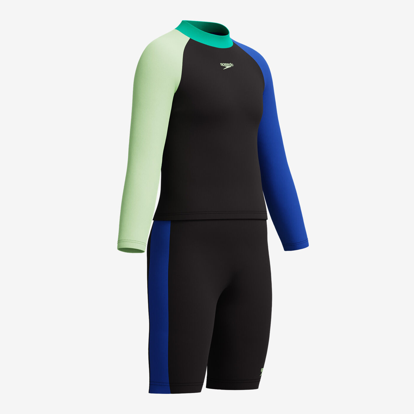 Kids' Colourblock 2-Piece Swimsuit