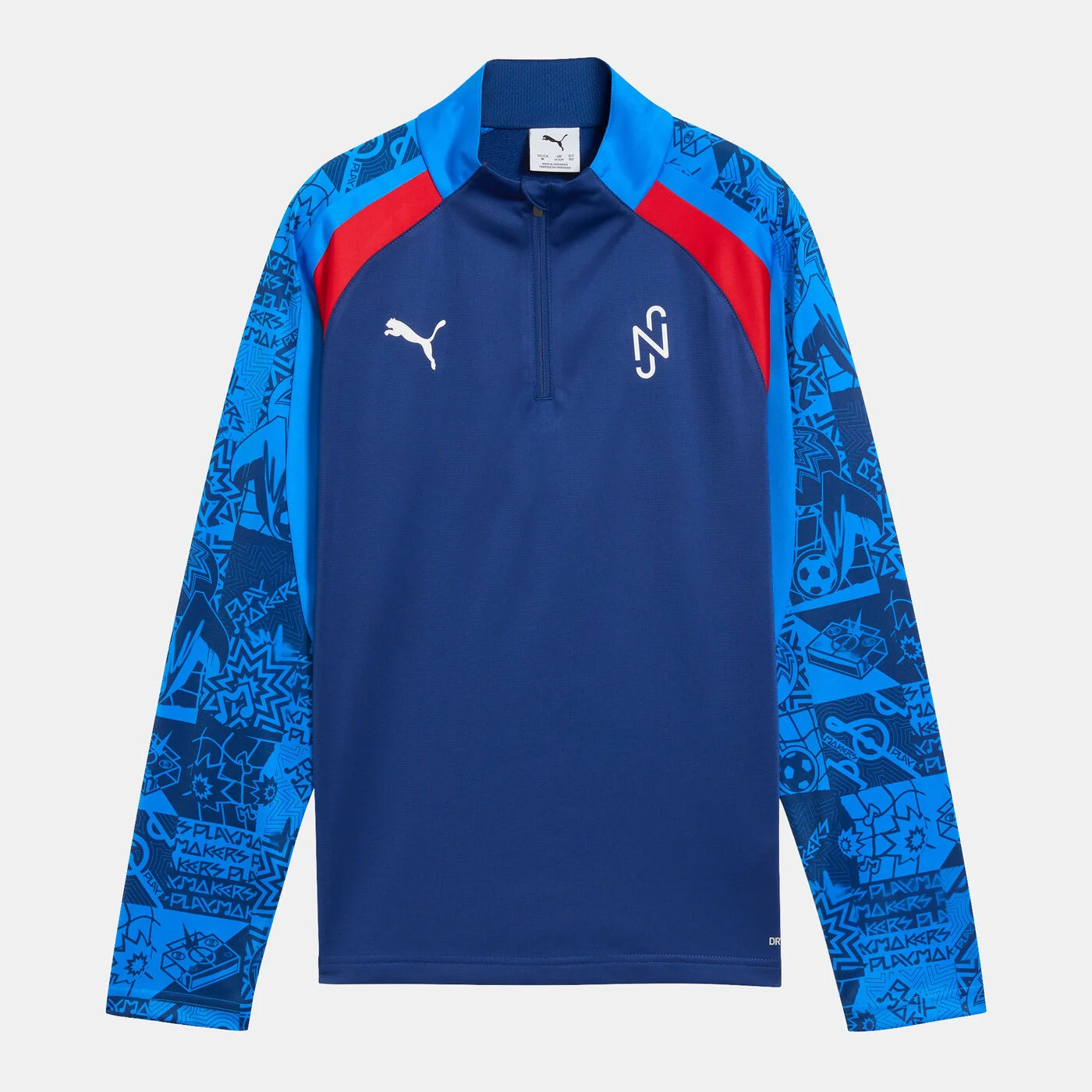 Kids' Neymar Jr. Playmaker 1/4 Zip Training Football Top