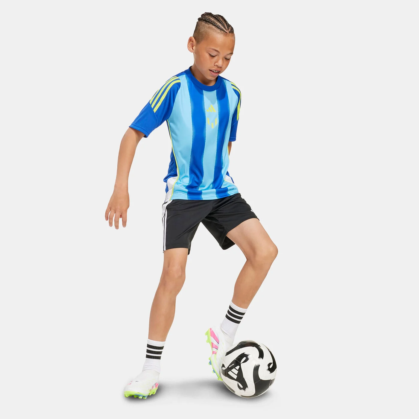 Kids' Messi Training Football Top