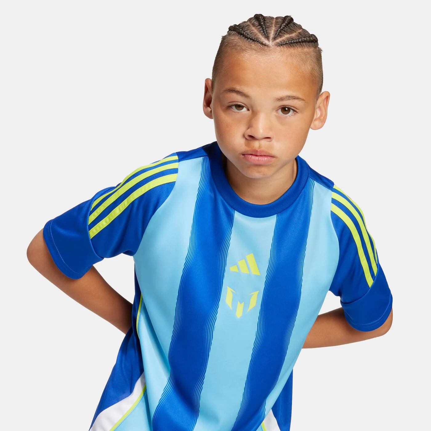Kids' Messi Training Football Top