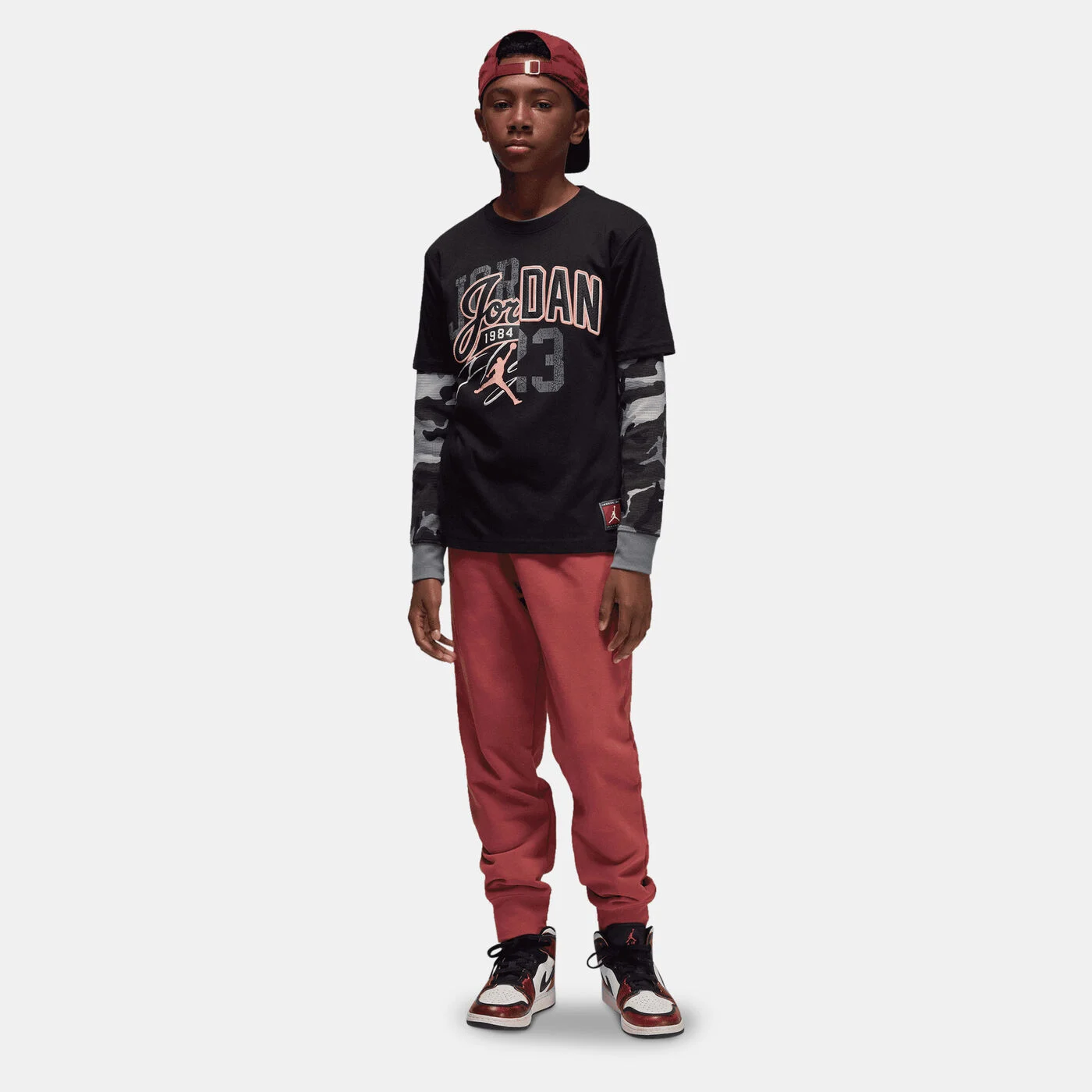 Kids' Varisty Split T-Shirt