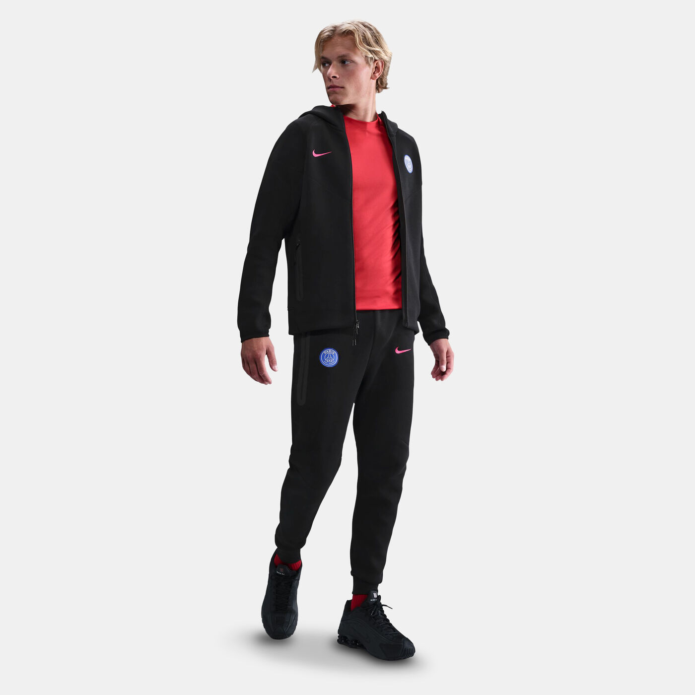 Men's Paris Saint-Germain Tech Total 90 Windrunner Full-Zip Hoodie