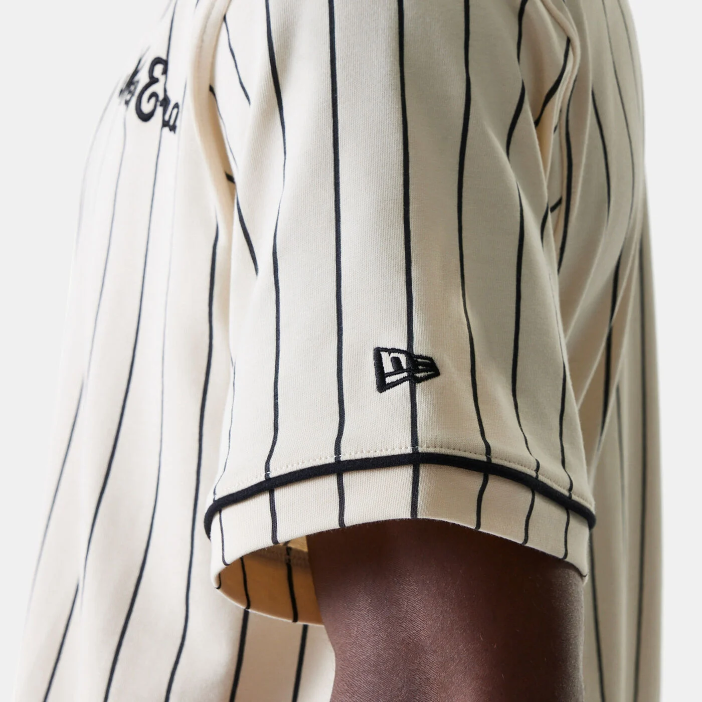 Men's Pinstripe Jersey Top