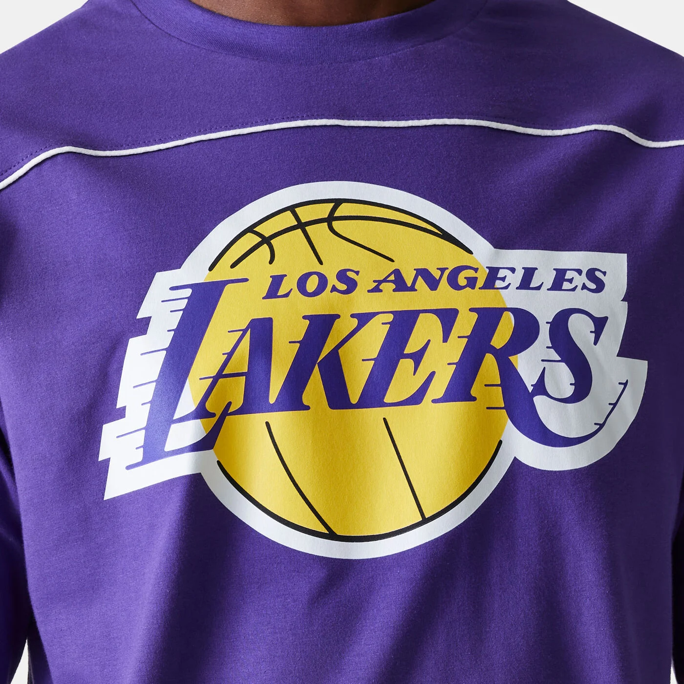 Men's NBA Los Angeles Lakers Piping Graphic T-Shirt