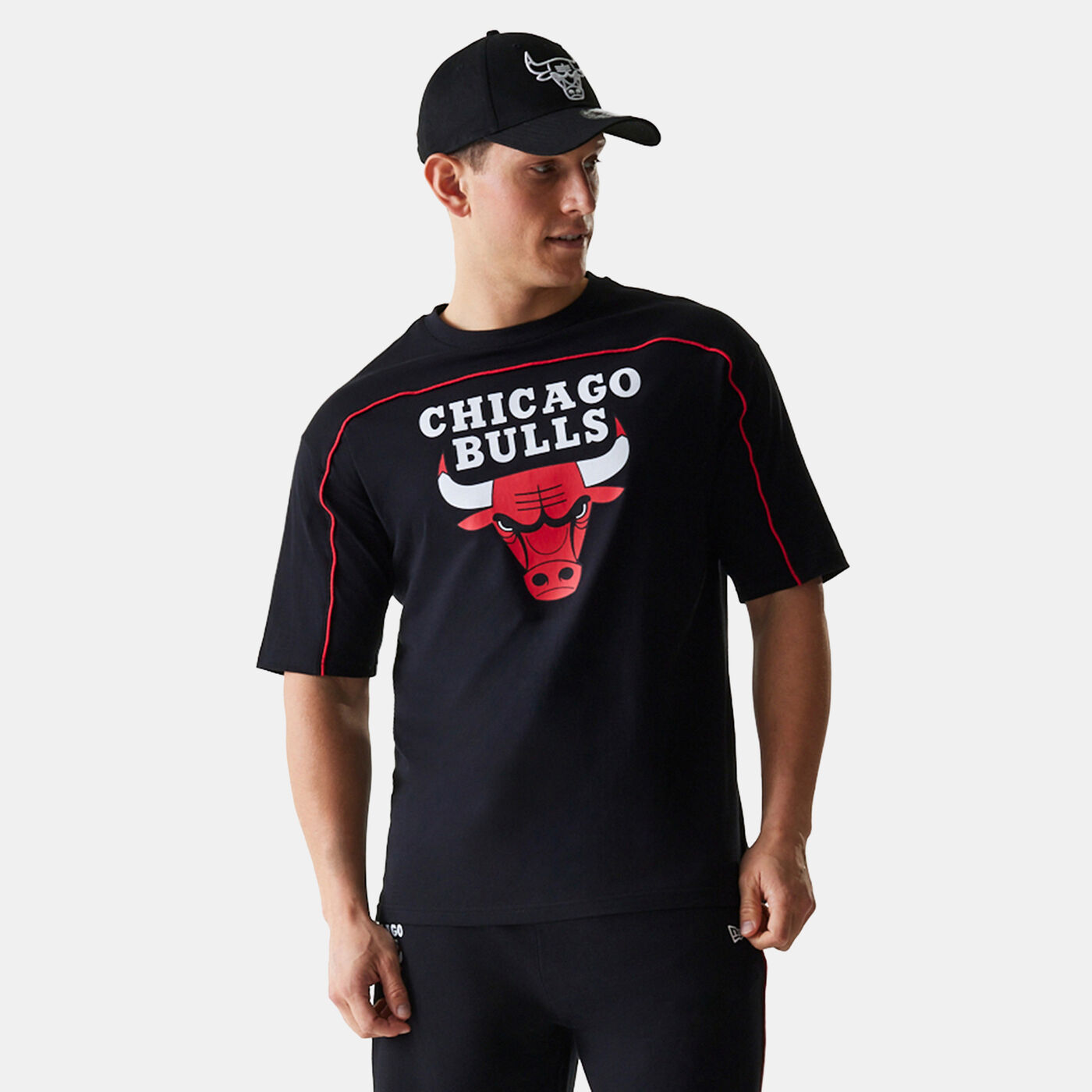 Men's NBA Chicago Bulls Piping Graphic T-Shirt