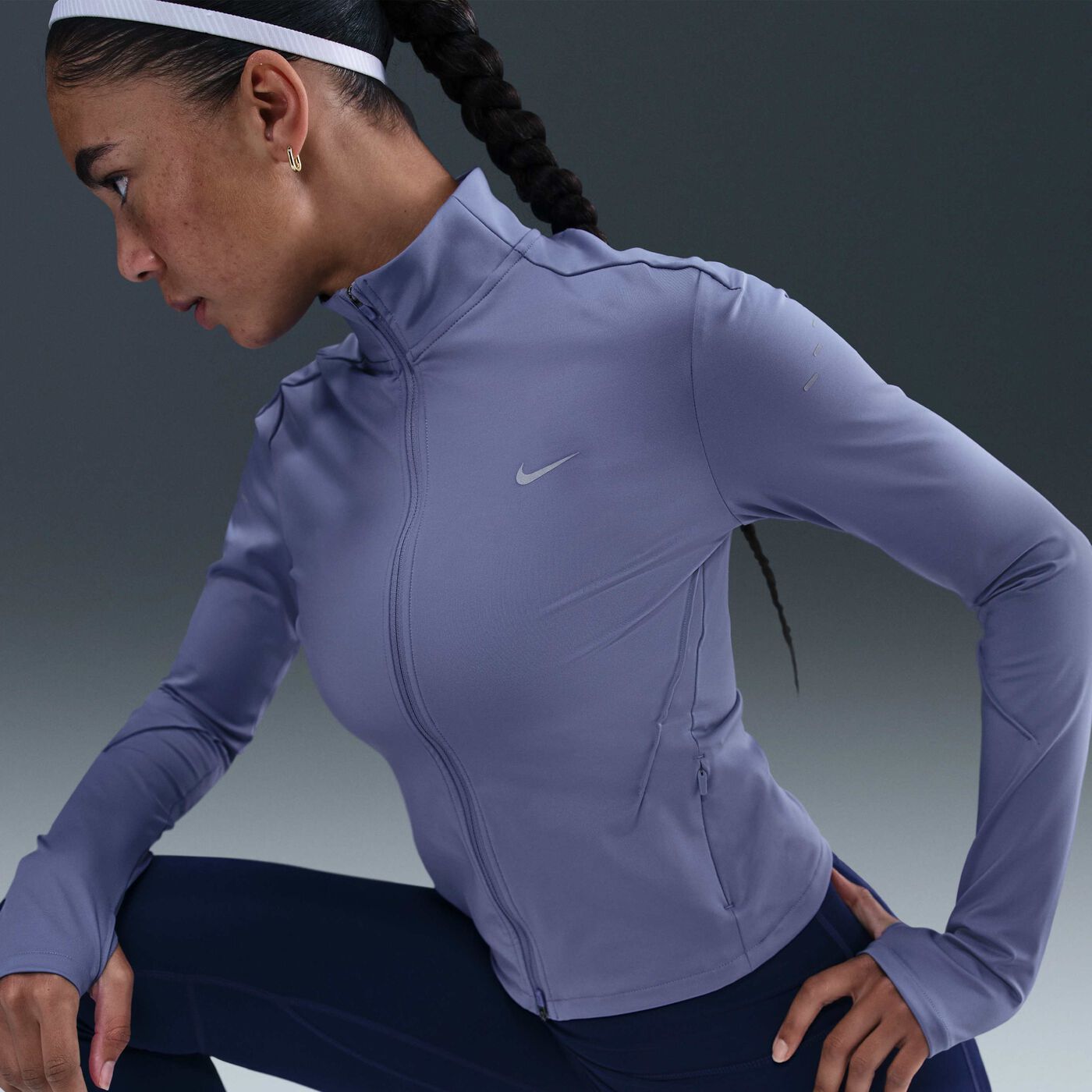 Women's Swift Dri-FIT Full-Zip Running Top