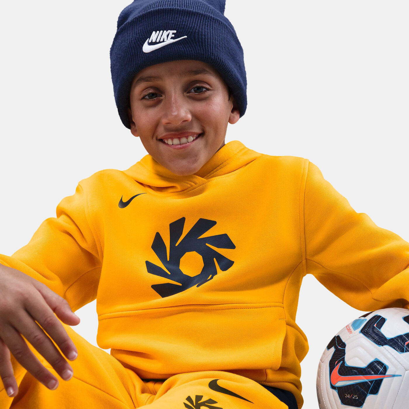 Kids' Erling Haaland Club Fleece Football Hoodie