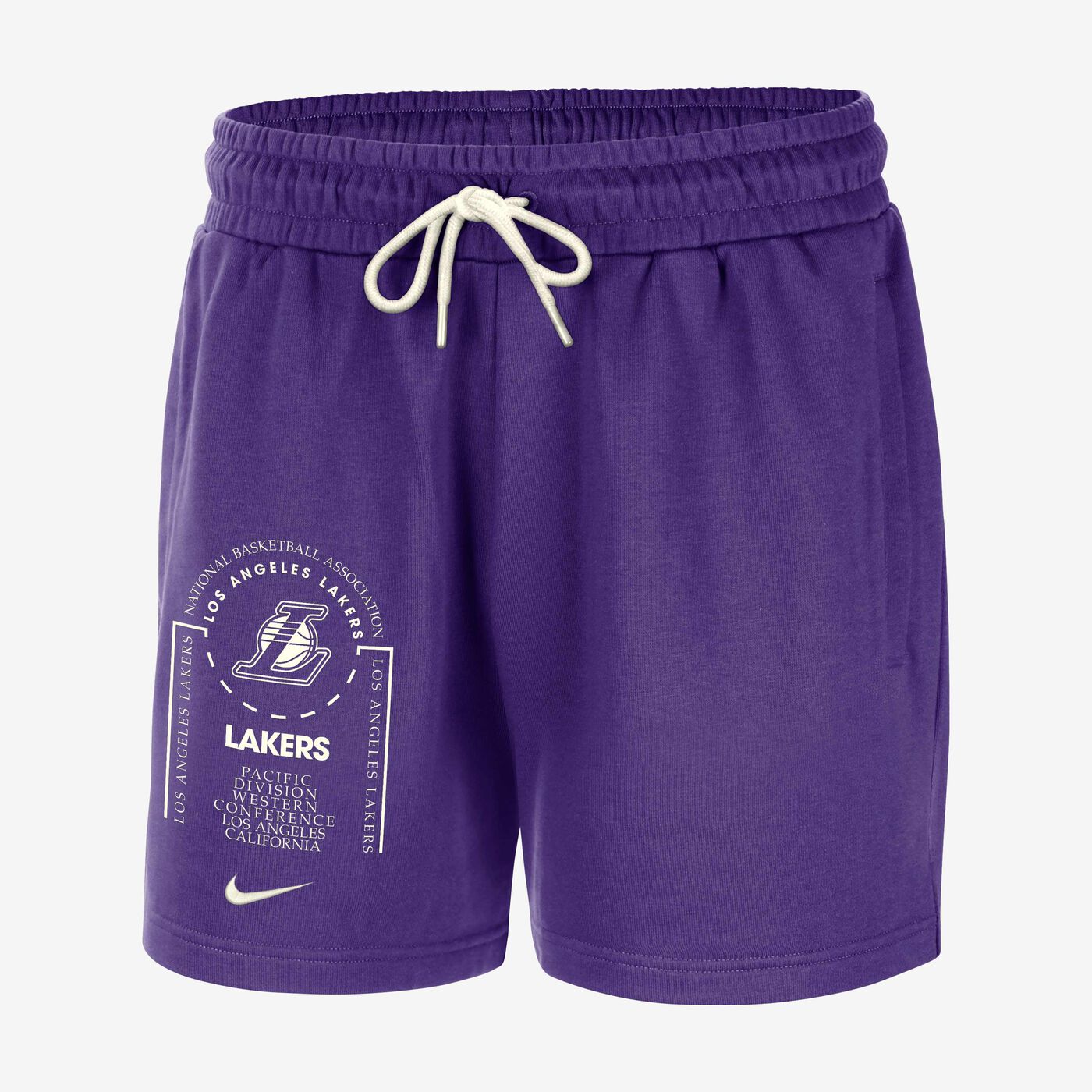 Men's NBA Los Angeles Lakers Club Courtside Fleece Shorts