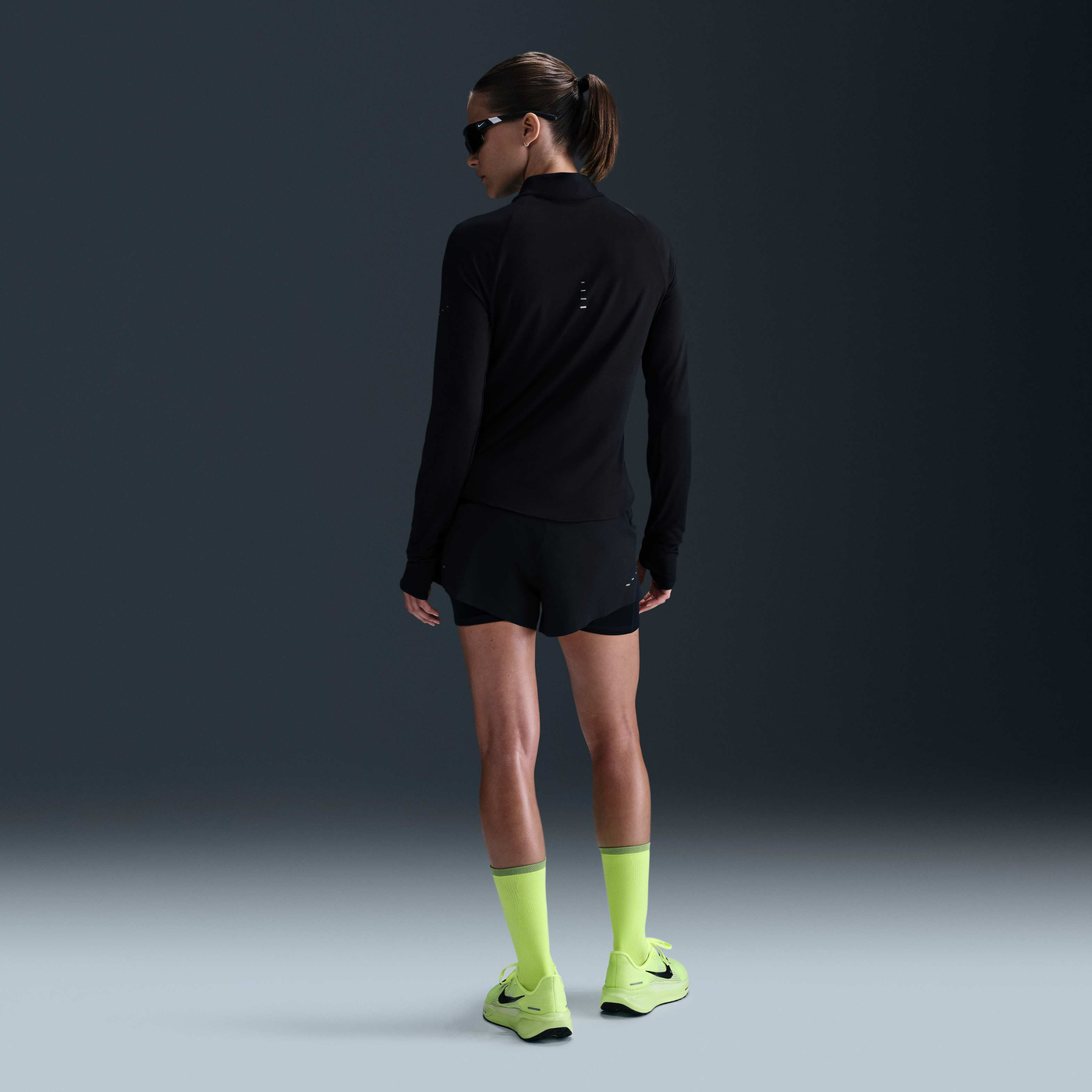 Women's Swift Dri-FIT UV 1/4-Zip Running Top