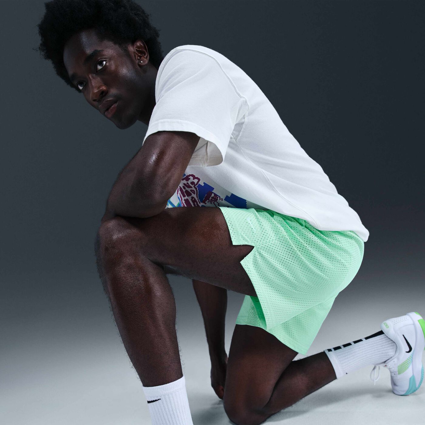 Men's Dri-FIT Mesh Basketball Shorts